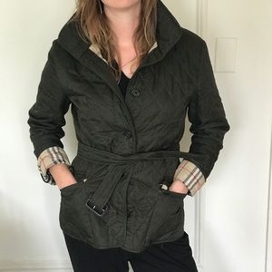 Burberry quilted jacket